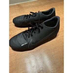 Nike Mercurial Vapor 15 Club Men’s 10.5 FG MG Black Soccer Cleats DJ5963-001